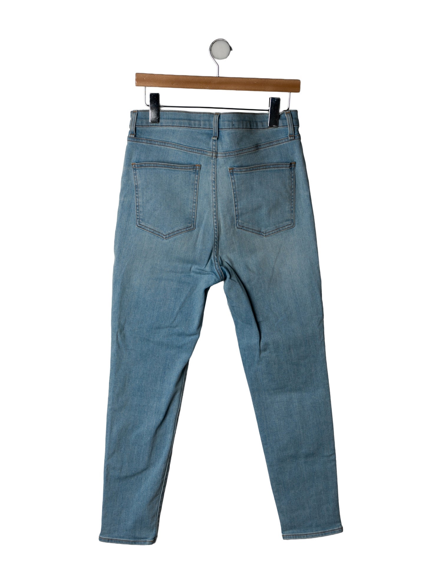 Veronica Beard High-Rise Skinny Leg Jeans