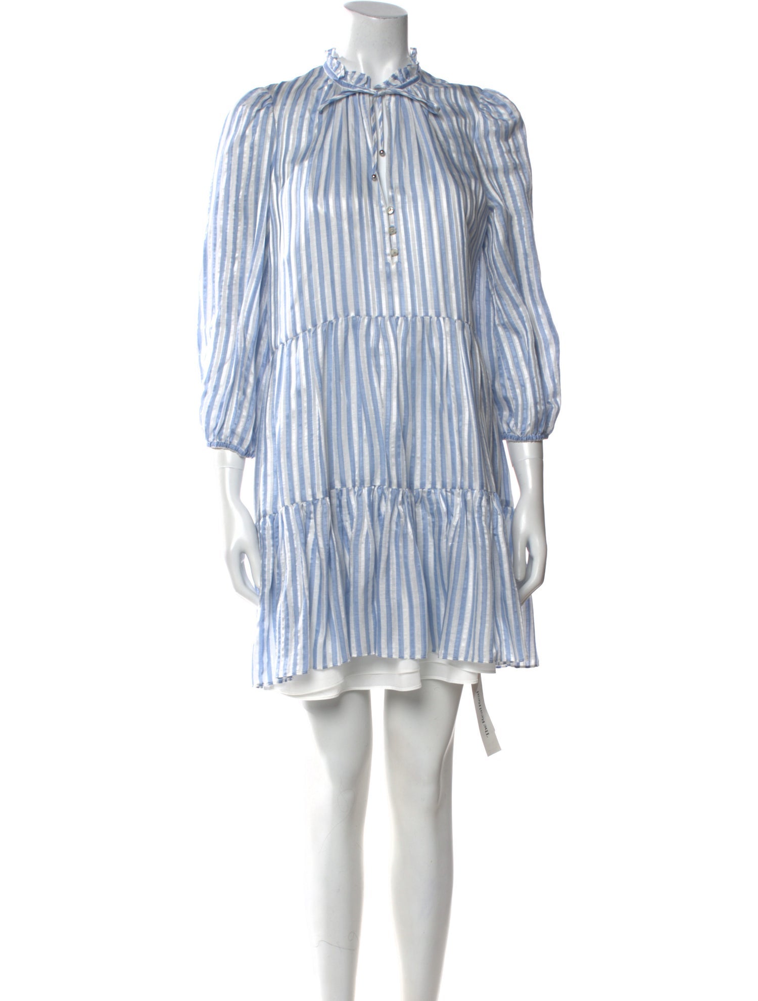 Veronica Beard Striped Mini Dress