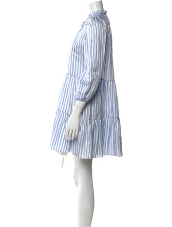 Veronica Beard Striped Mini Dress