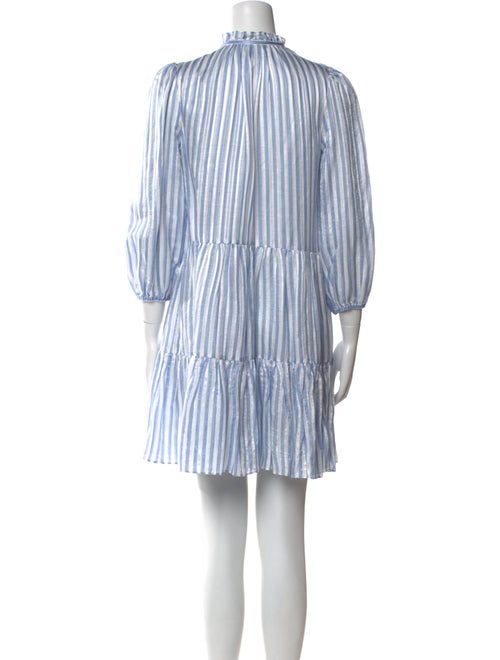 Veronica Beard Striped Mini Dress