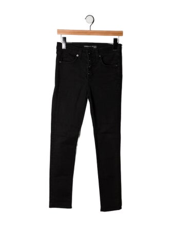 Veronica Beard Mid-Rise Skinny Leg Jeans