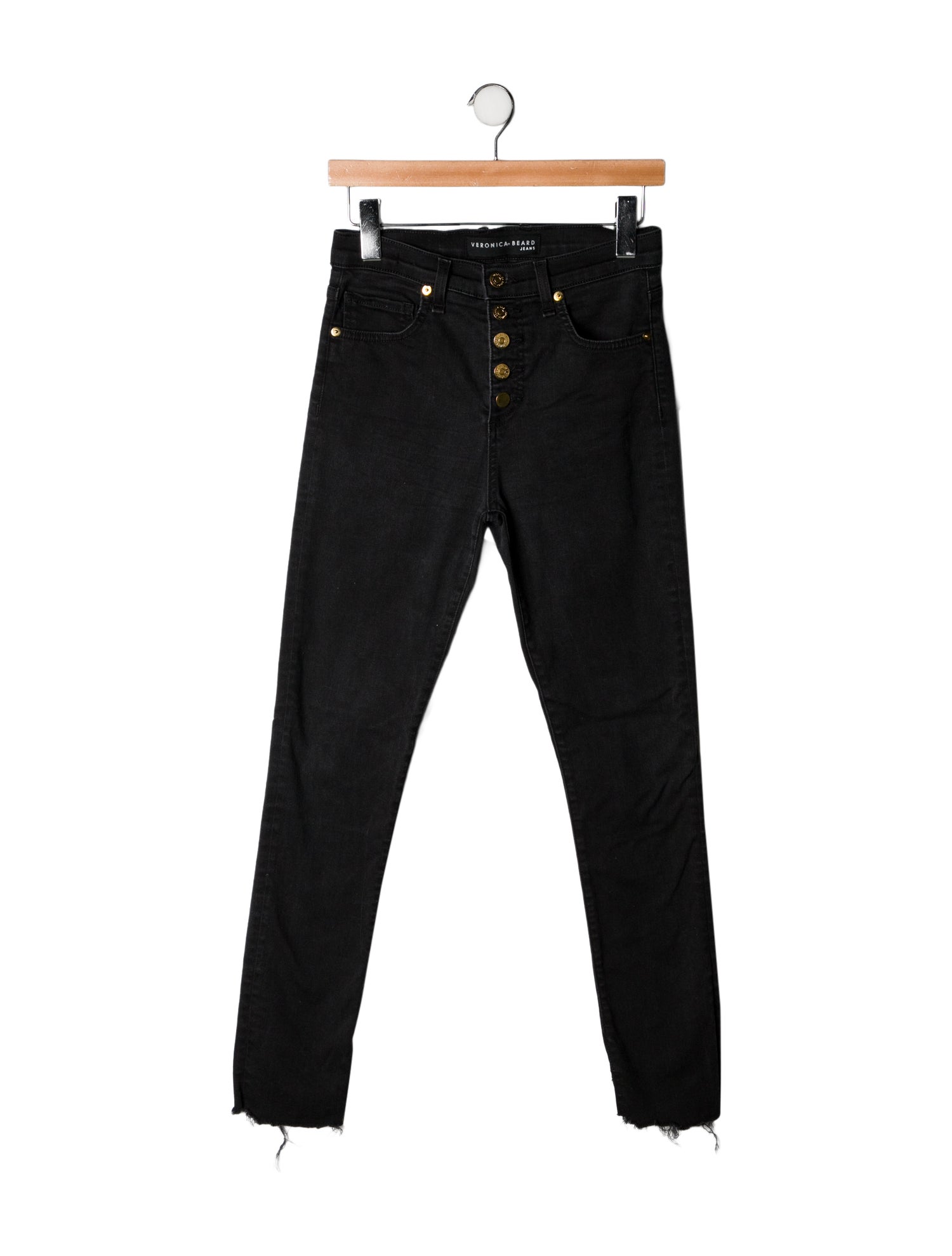 Veronica Beard Mid-Rise Skinny Leg Jeans