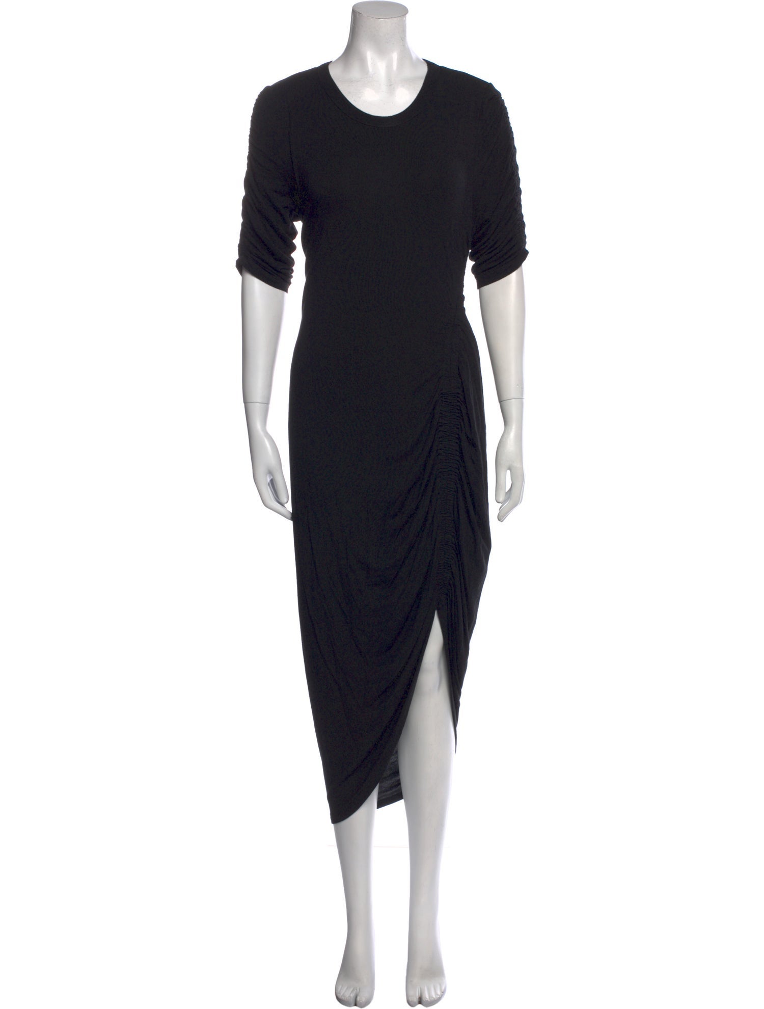 Veronica Beard Crew Neck Midi Length Dress