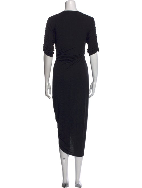 Veronica Beard Crew Neck Midi Length Dress