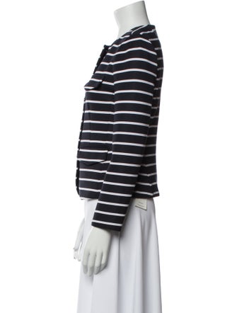 Veronica Beard Striped Evening Jacket