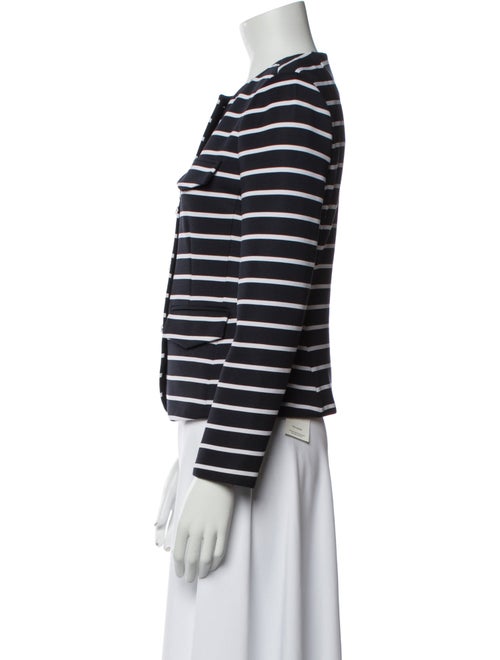 Veronica Beard Striped Evening Jacket