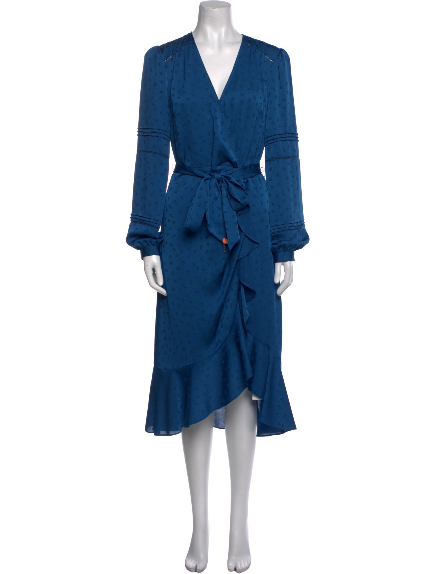 Veronica Beard V-Neck Midi Length Dress