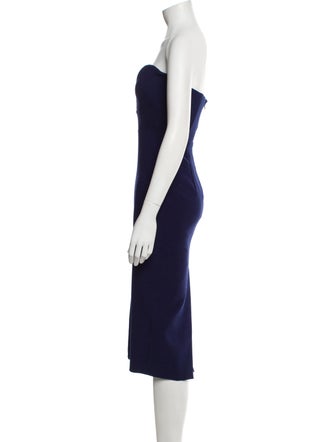 Veronica Beard Strapless Knee-Length Dress