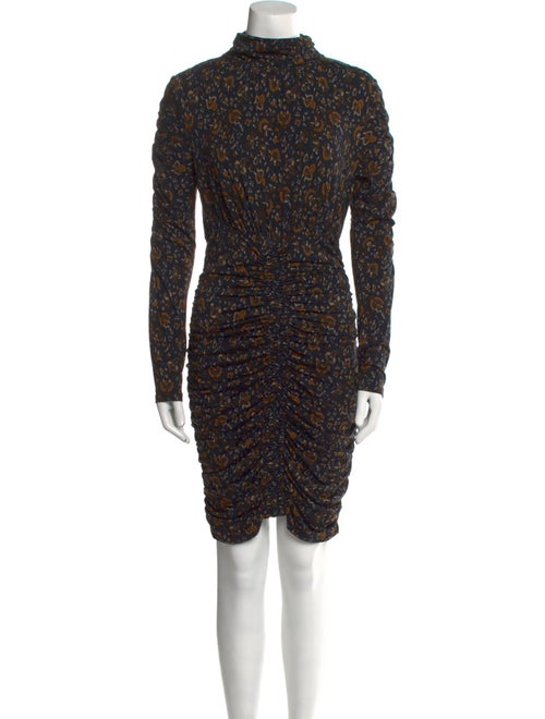 Veronica Beard Turtleneck Knee-Length Dress