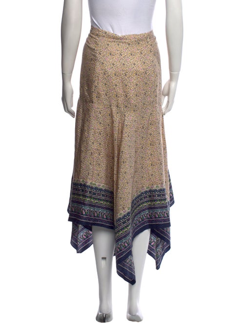 Veronica Beard Silk Midi Length Skirt