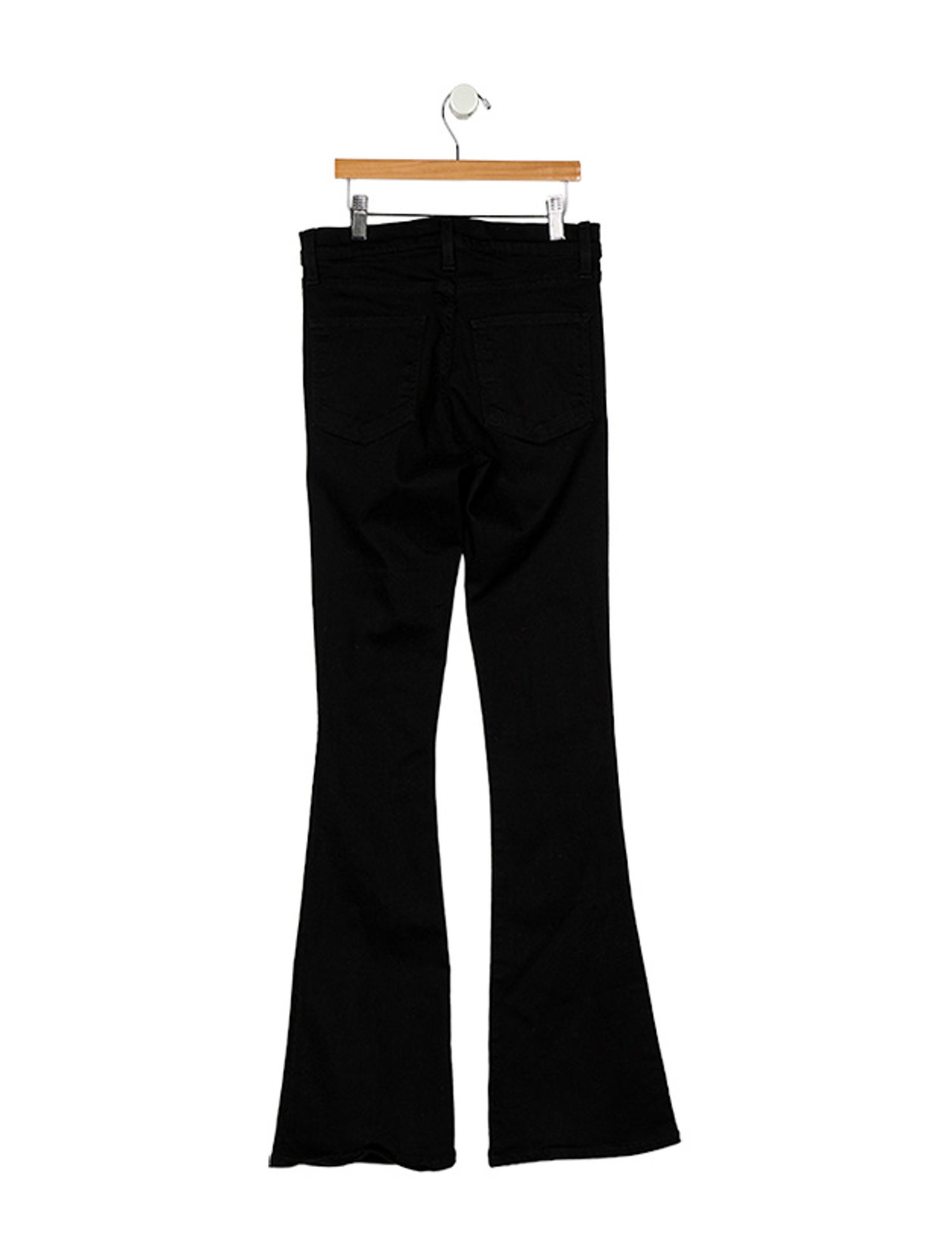 Veronica Beard Mid-Rise Wide Leg Jeans