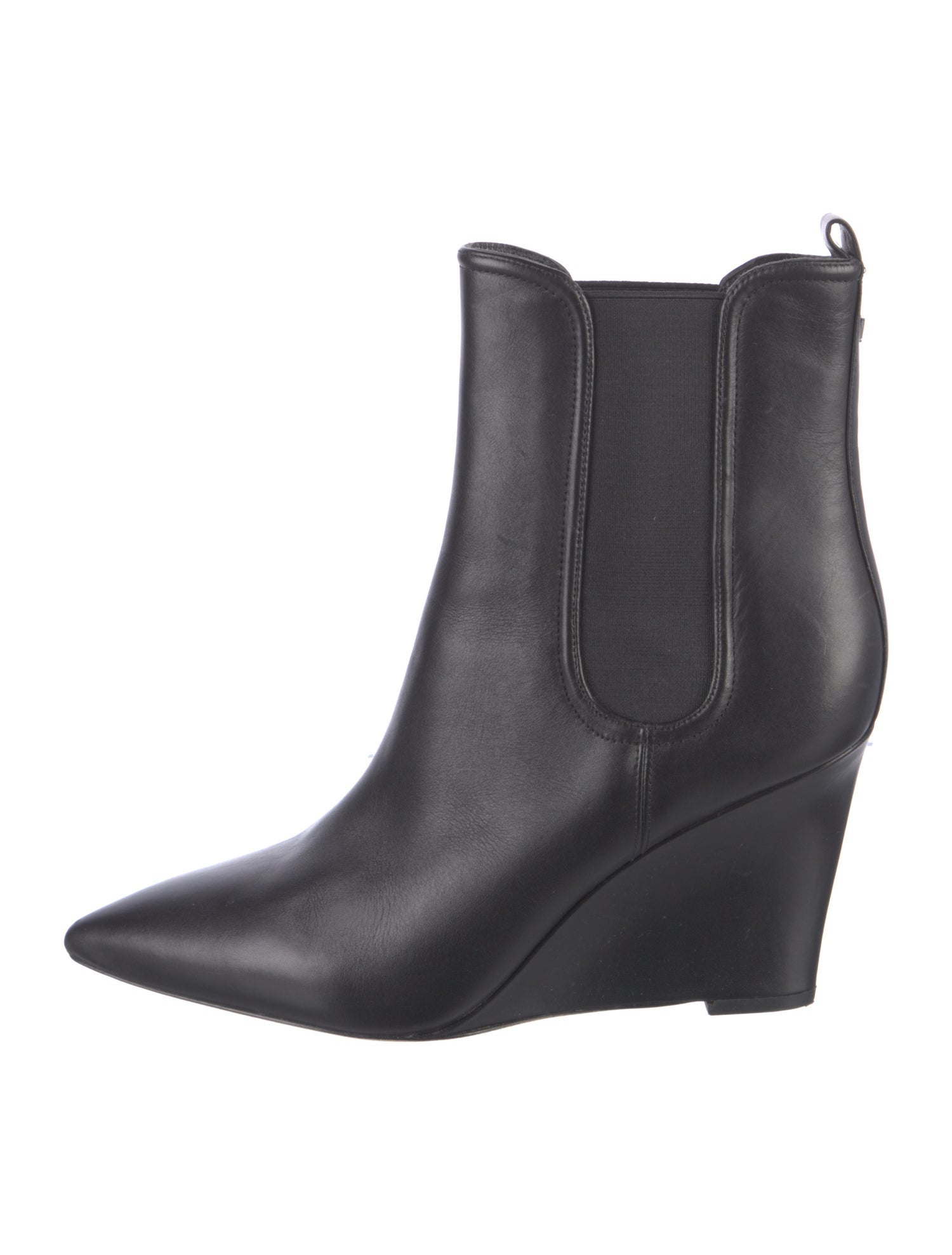 Veronica Beard Leather Chelsea Boots