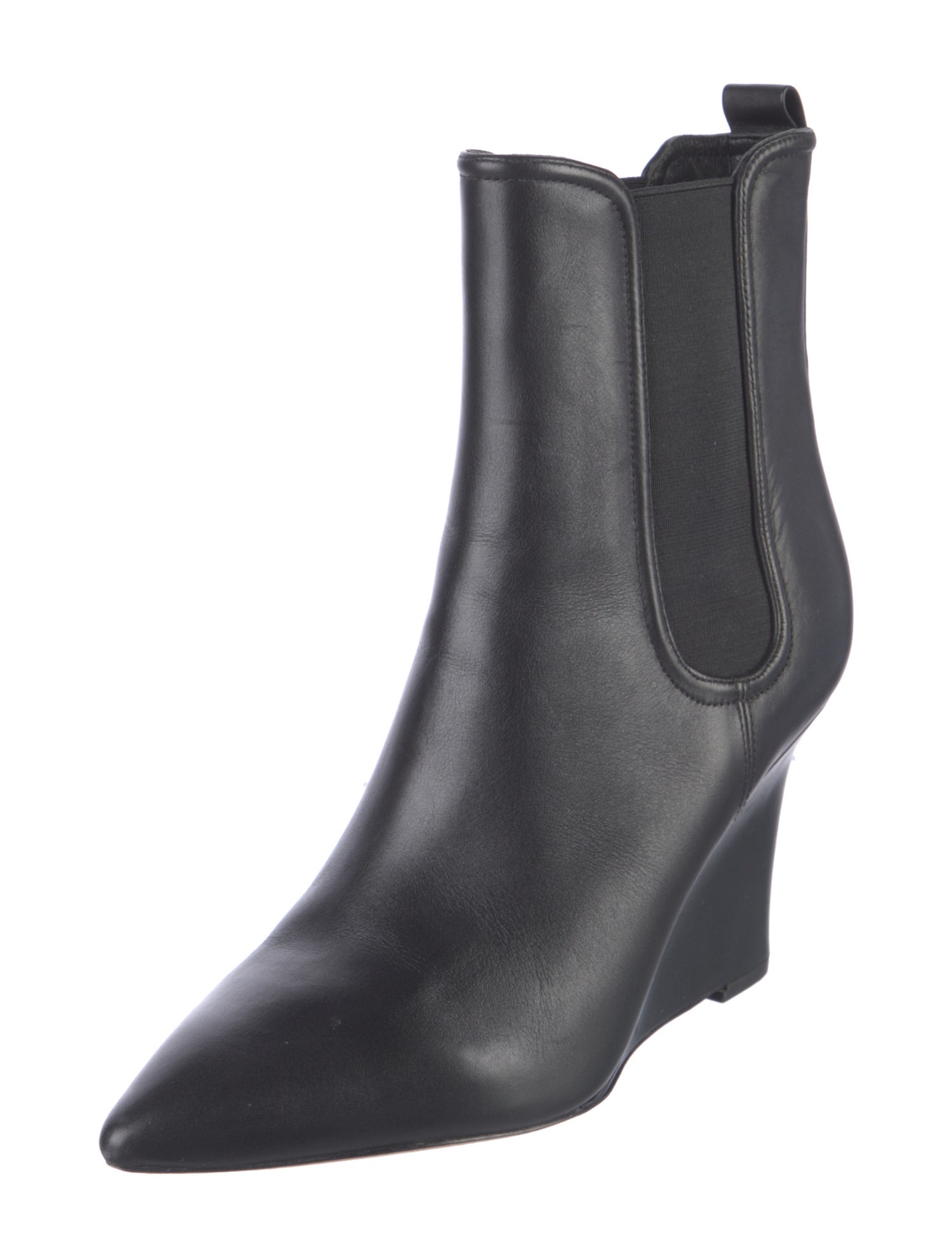Veronica Beard Leather Chelsea Boots