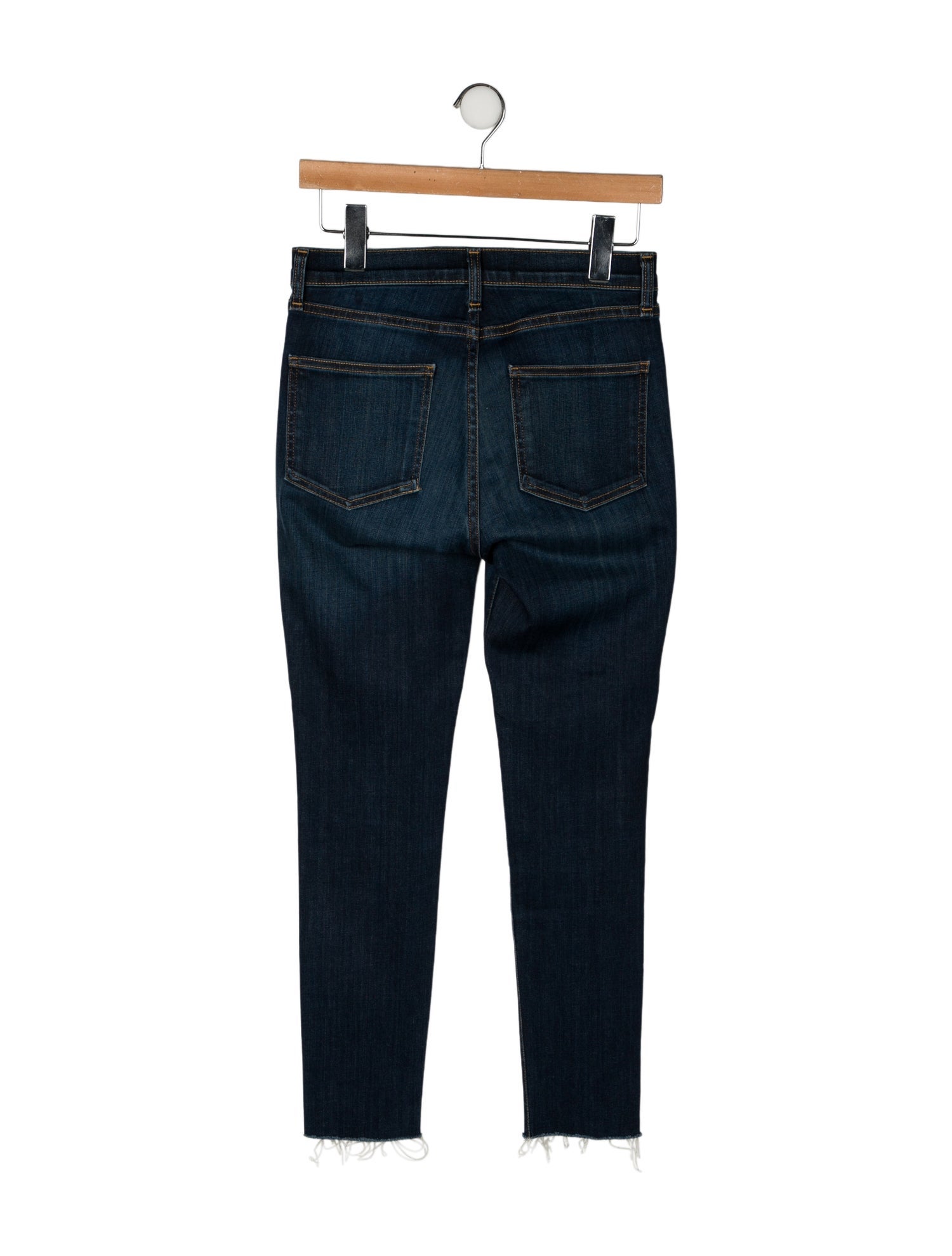 Veronica Beard Mid-Rise Skinny Leg Jeans