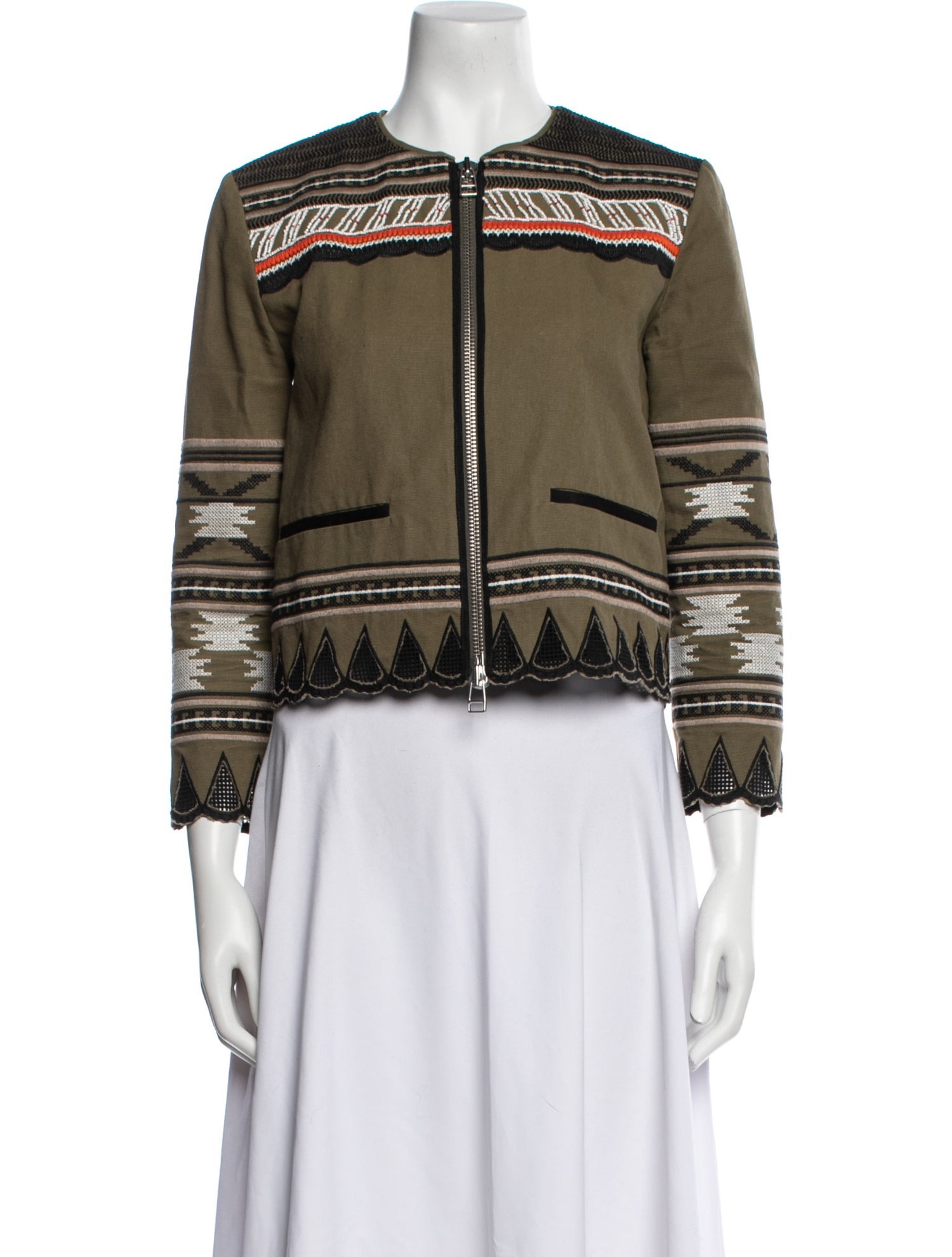 Veronica Beard Striped Jacket