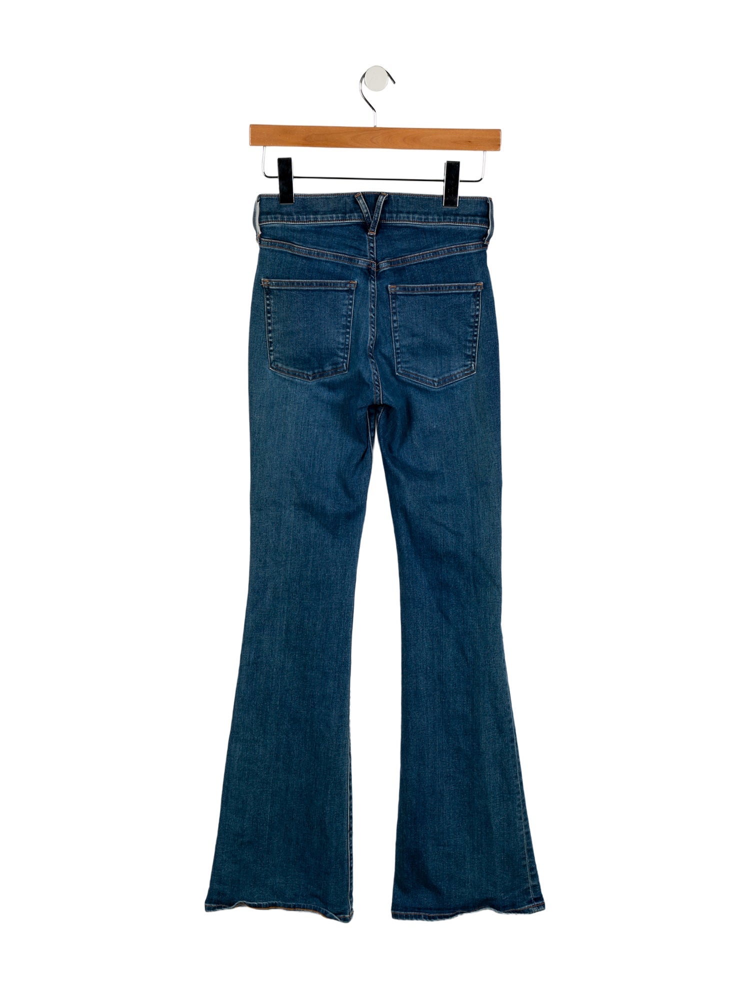 Veronica Beard High-Rise Wide Leg Jeans