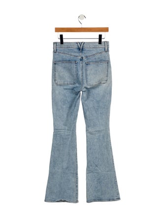 Veronica Beard High-Rise Wide Leg Jeans