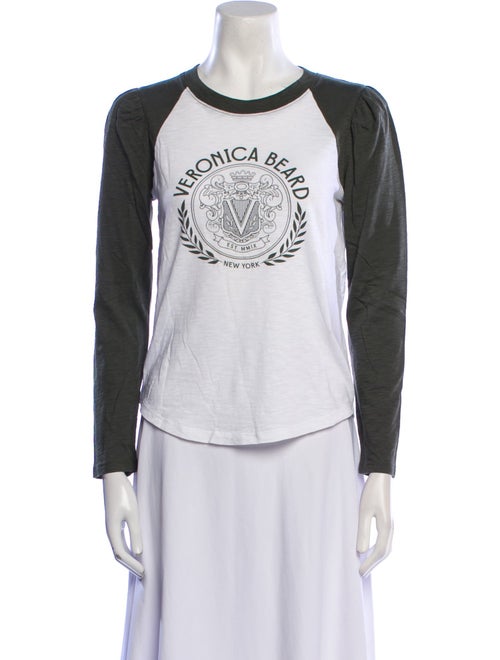 Veronica Beard Graphic Print Crew Neck T-Shirt