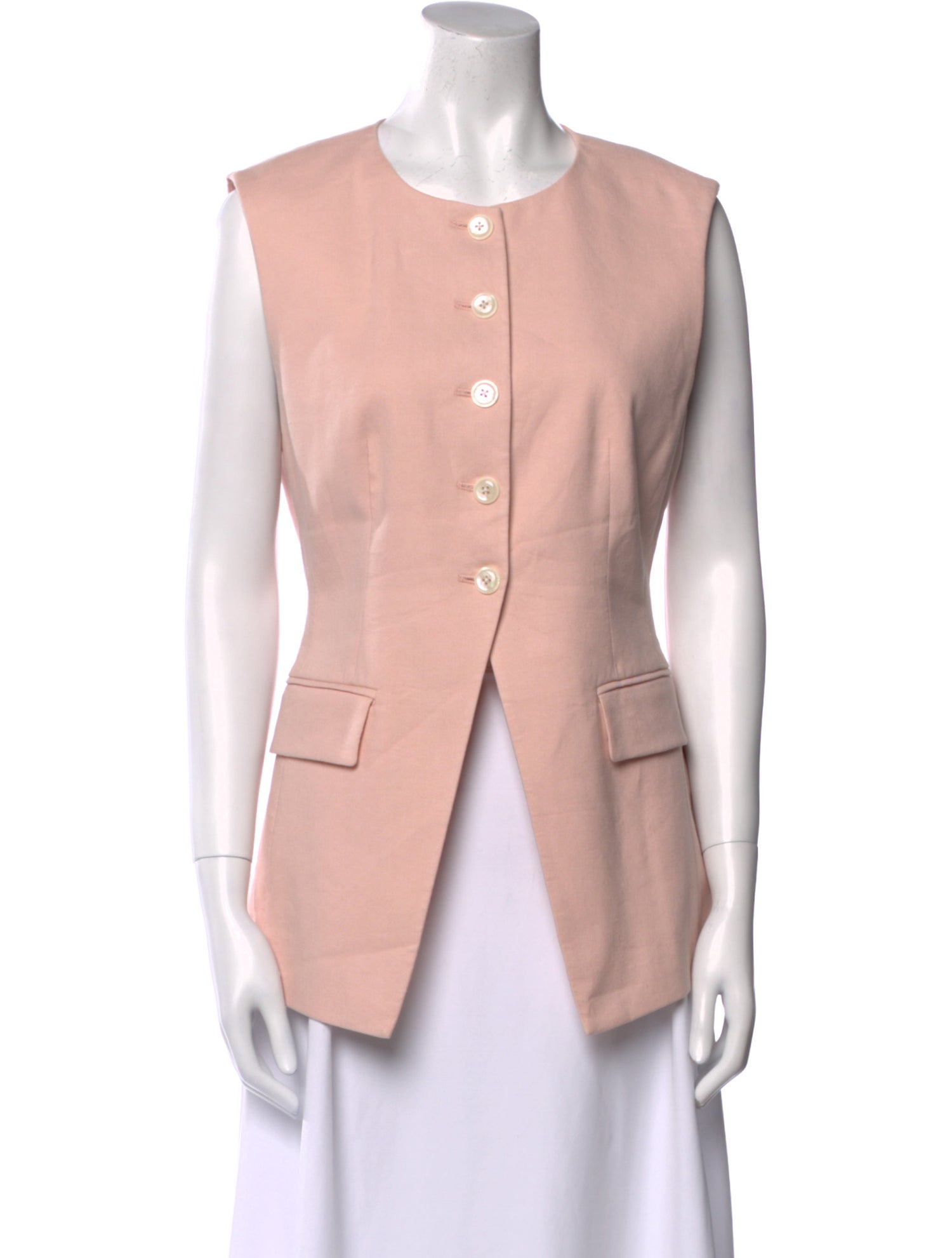 Veronica Beard Crew Neck Sleeveless Top