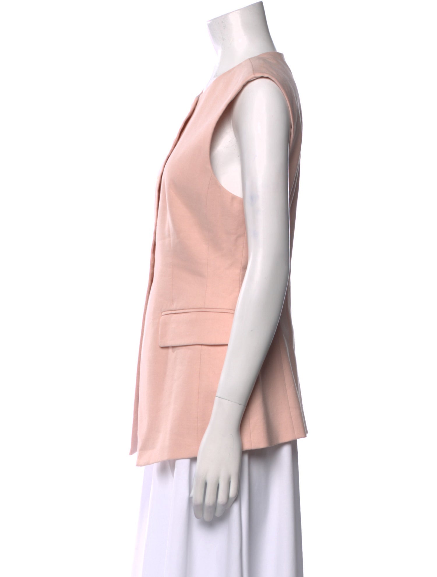 Veronica Beard Crew Neck Sleeveless Top