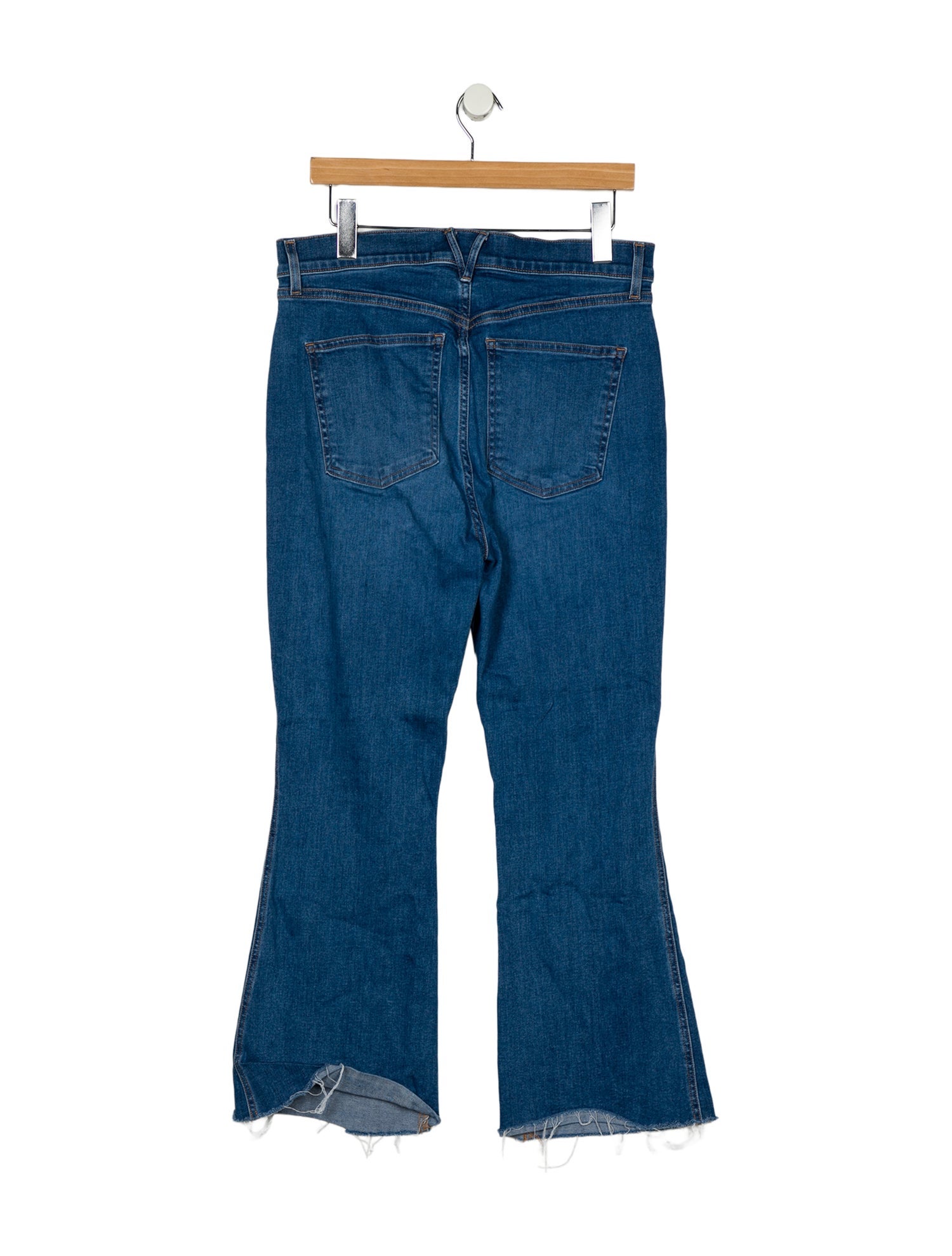 Veronica Beard High-Rise Wide Leg Jeans