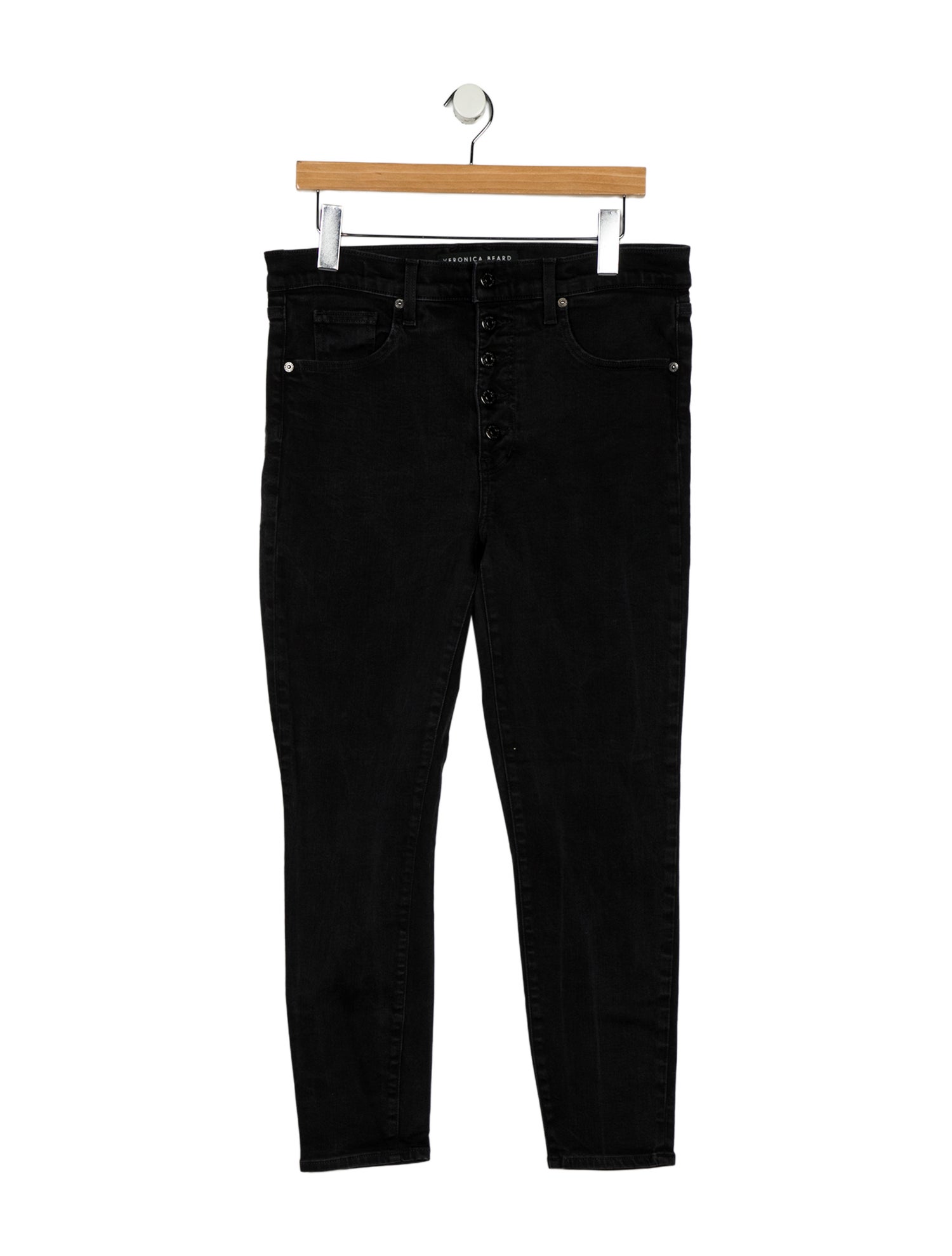 Veronica Beard High-Rise Skinny Leg Jeans