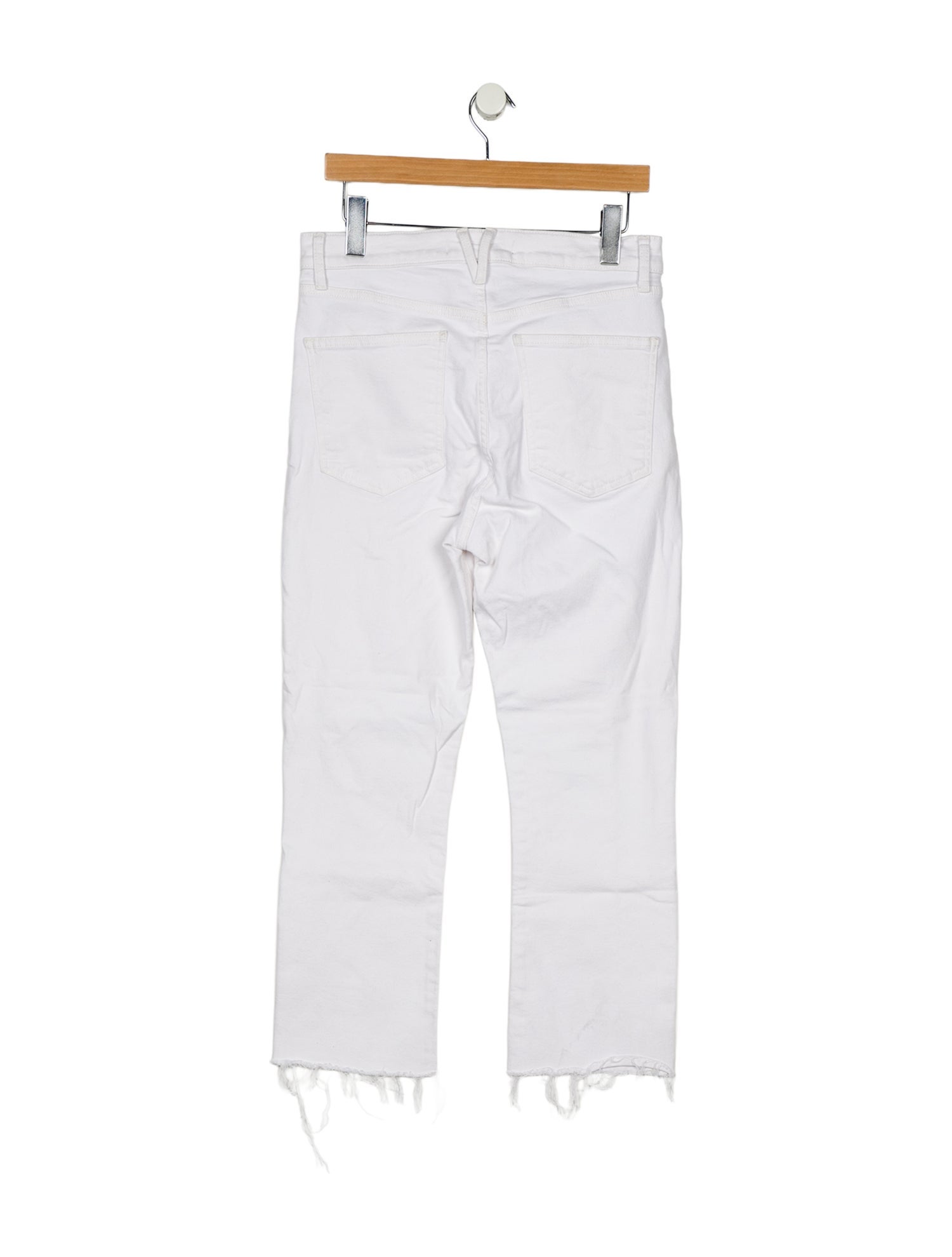 Veronica Beard High-Rise Straight Leg Jeans