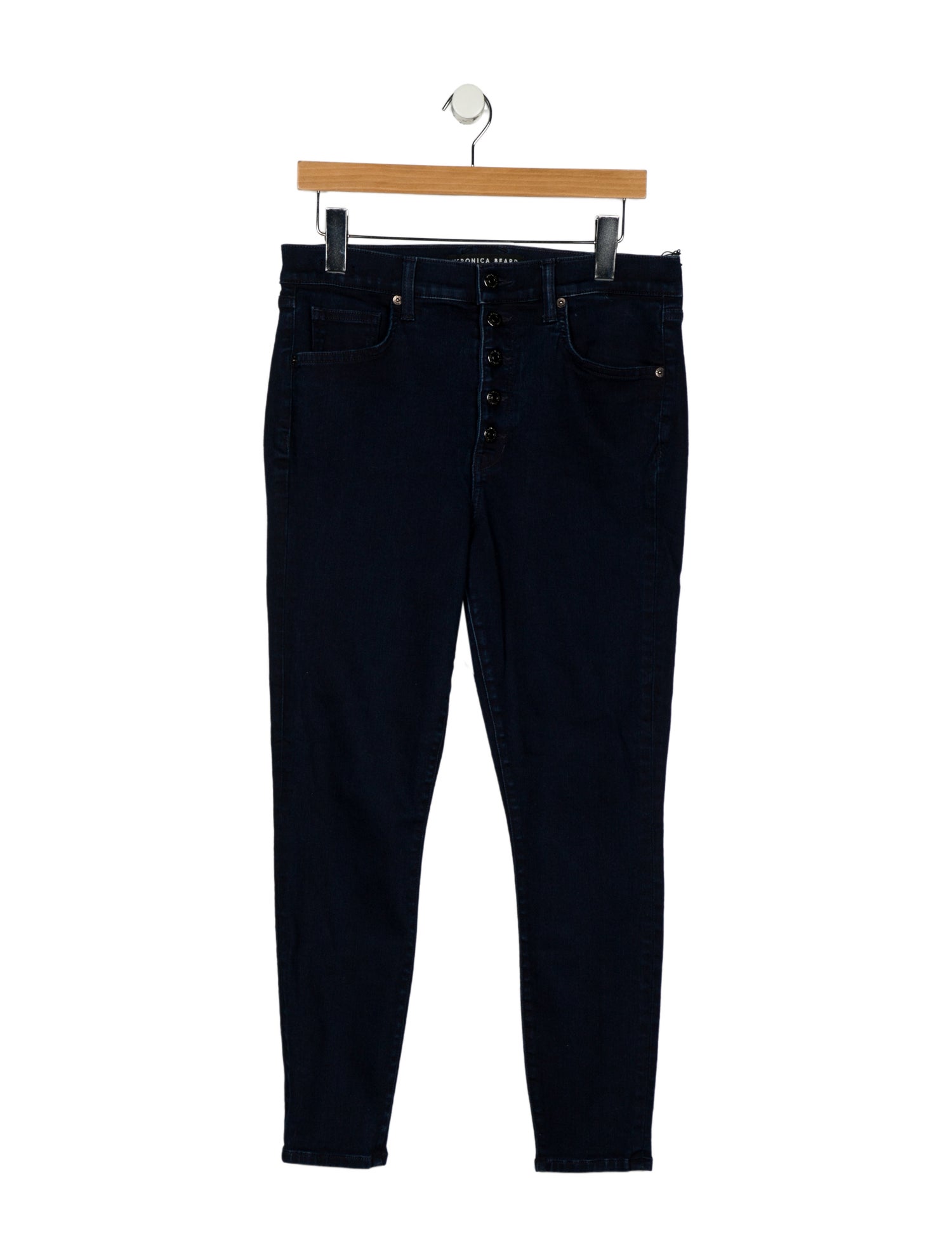 Veronica Beard High-Rise Skinny Leg Jeans