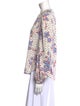 Veronica Beard Silk Floral Print Blouse