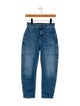 Veronica Beard High-Rise Straight Leg Jeans