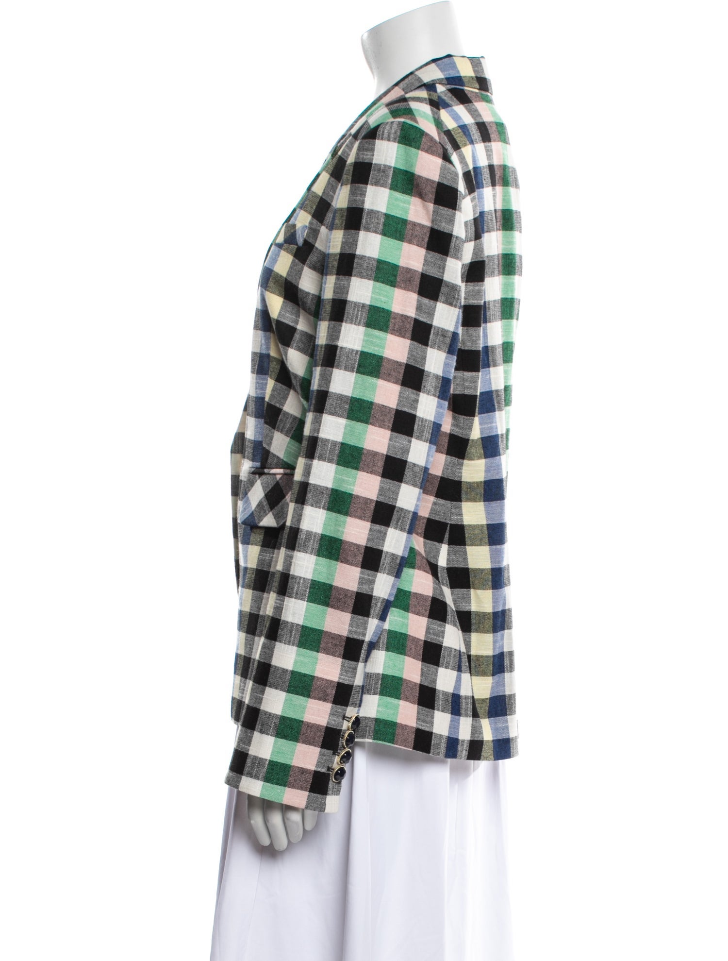 Veronica Beard Plaid Print Blazer w/ Tags