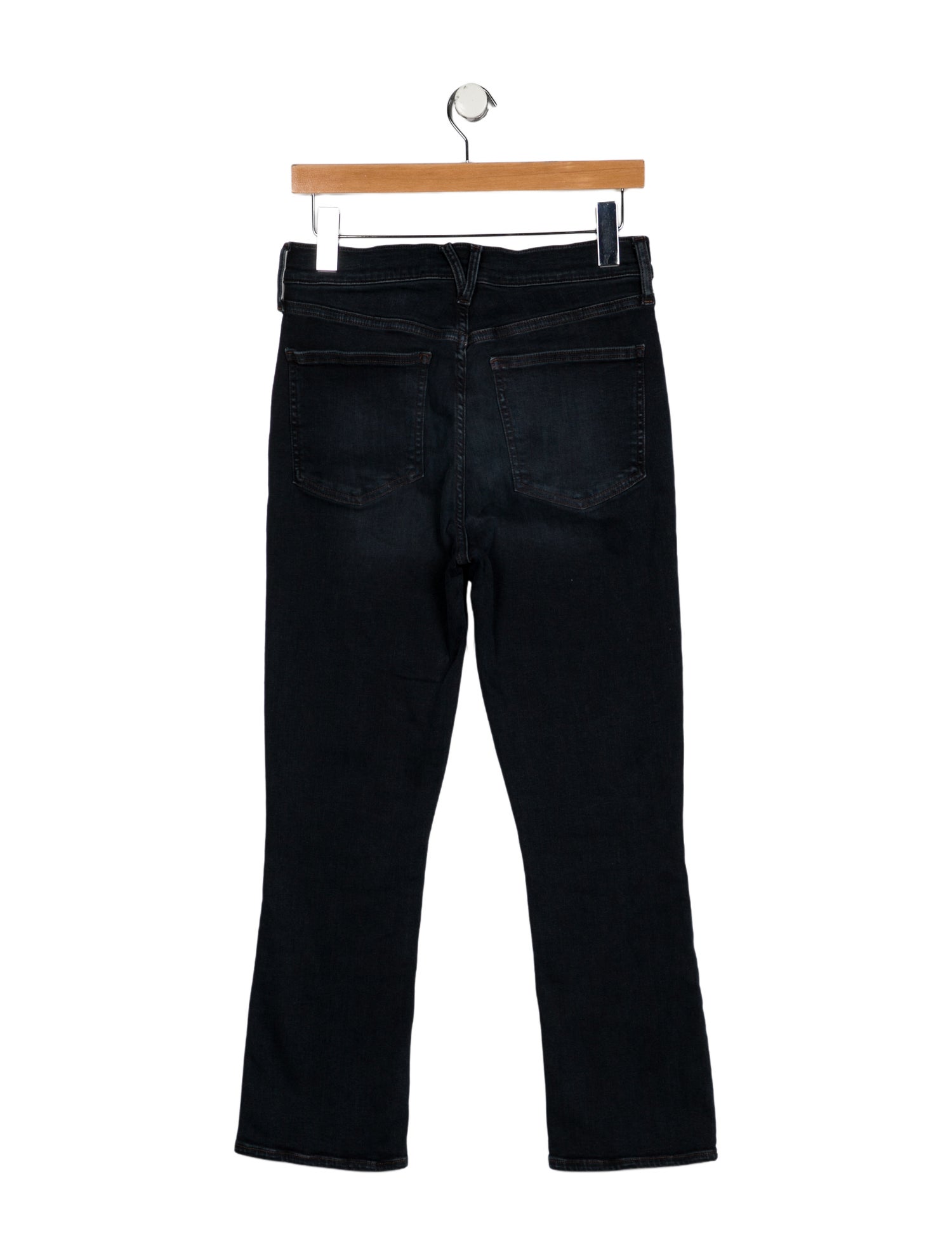 Veronica Beard High-Rise Straight Leg Jeans
