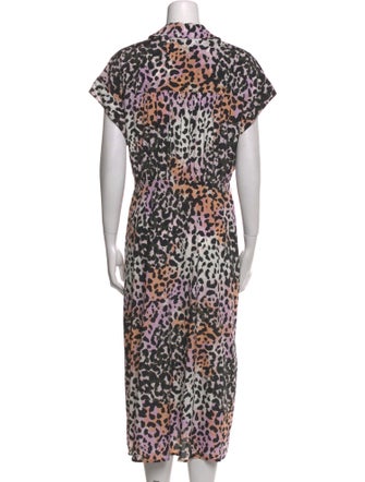 Veronica Beard Silk Midi Length Dress