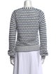 Veronica Beard Striped V-Neck Sweater