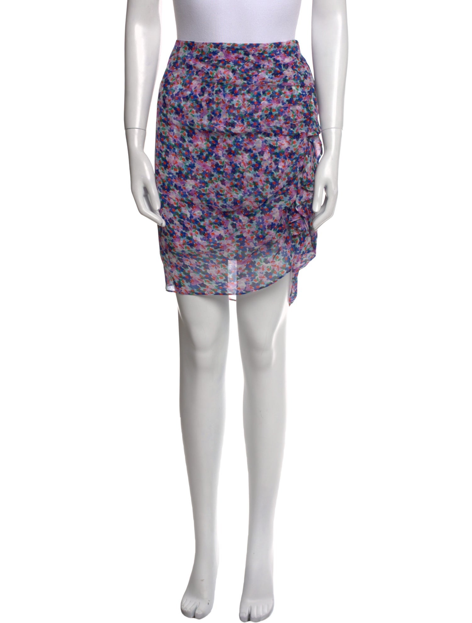 Veronica Beard Silk Knee-Length Skirt