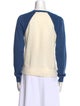 Veronica Beard Cashmere Colorblock Pattern Sweater