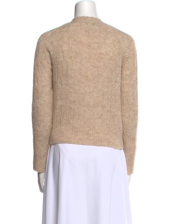 Veronica Beard Baby Alpaca V-Neck Sweater