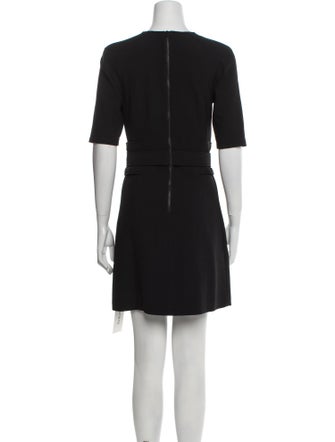 Veronica Beard Crew Neck Mini Dress