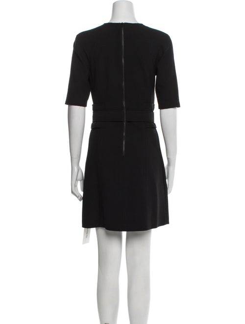 Veronica Beard Crew Neck Mini Dress