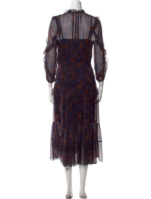 Veronica Beard Silk Midi Length Dress