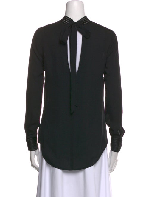 Veronica Beard Silk V-Neck Top