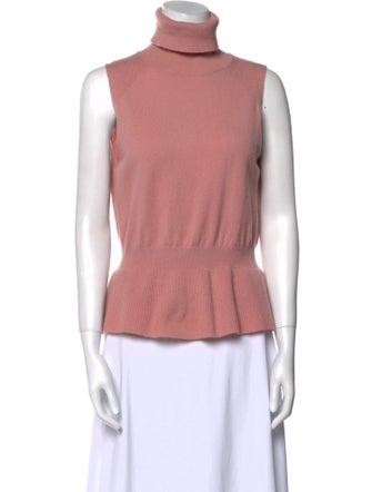 Veronica Beard Cashmere Turtleneck Top