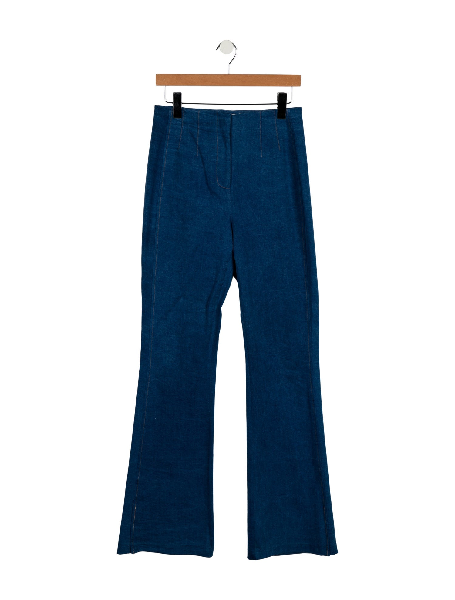 Veronica Beard High-Rise Wide Leg Jeans