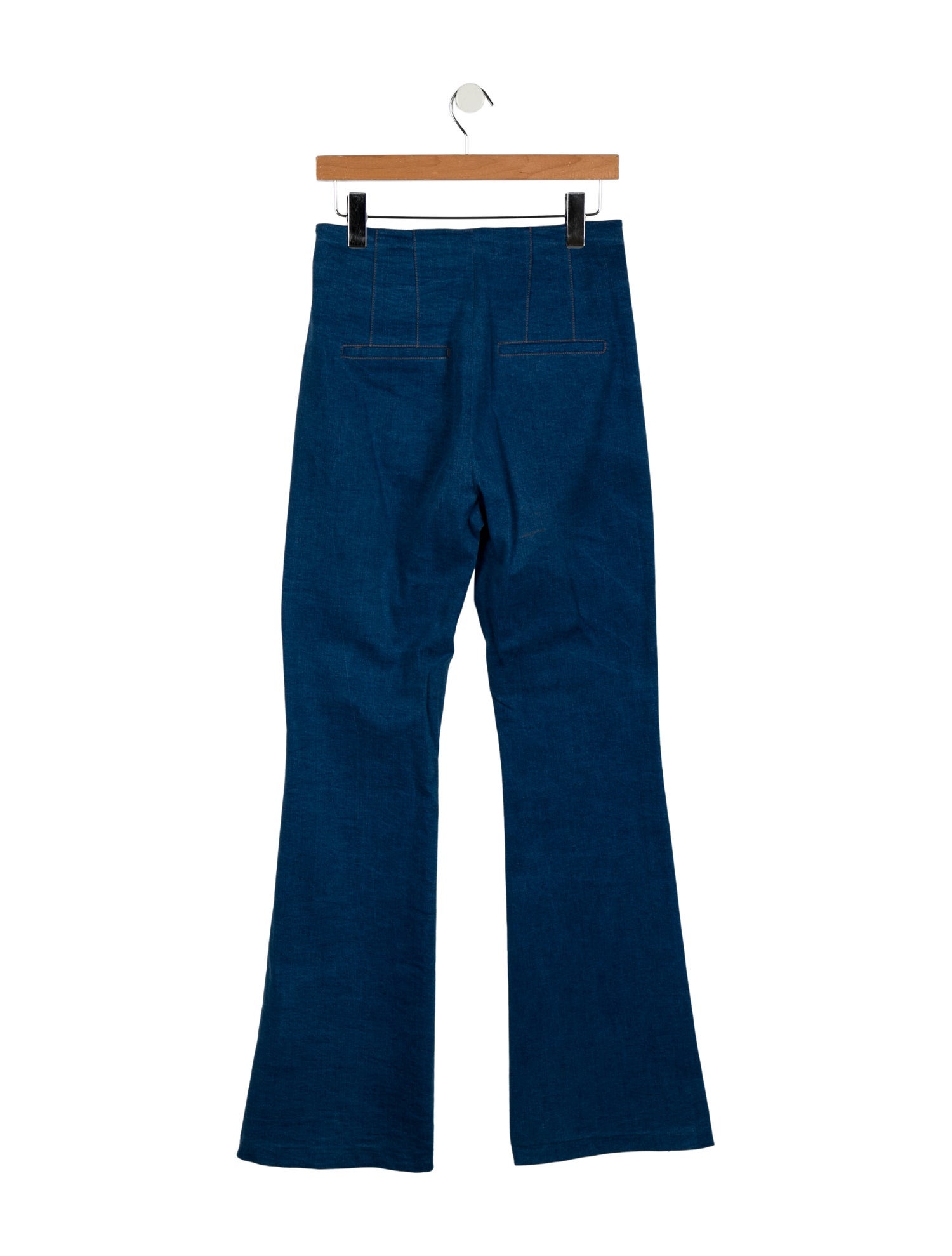 Veronica Beard High-Rise Wide Leg Jeans