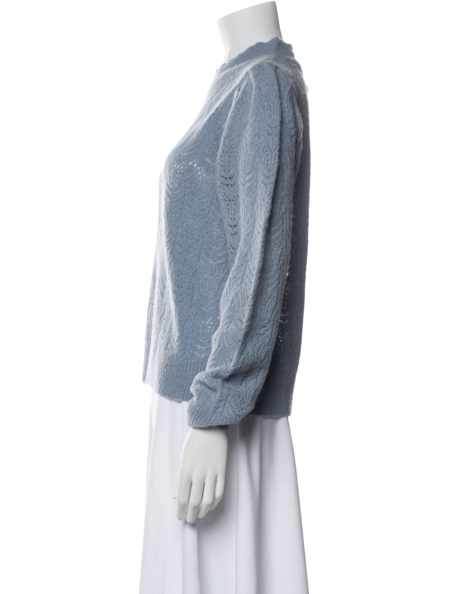 Veronica Beard Baby Alpaca Mock Neck Sweater w/ Tags