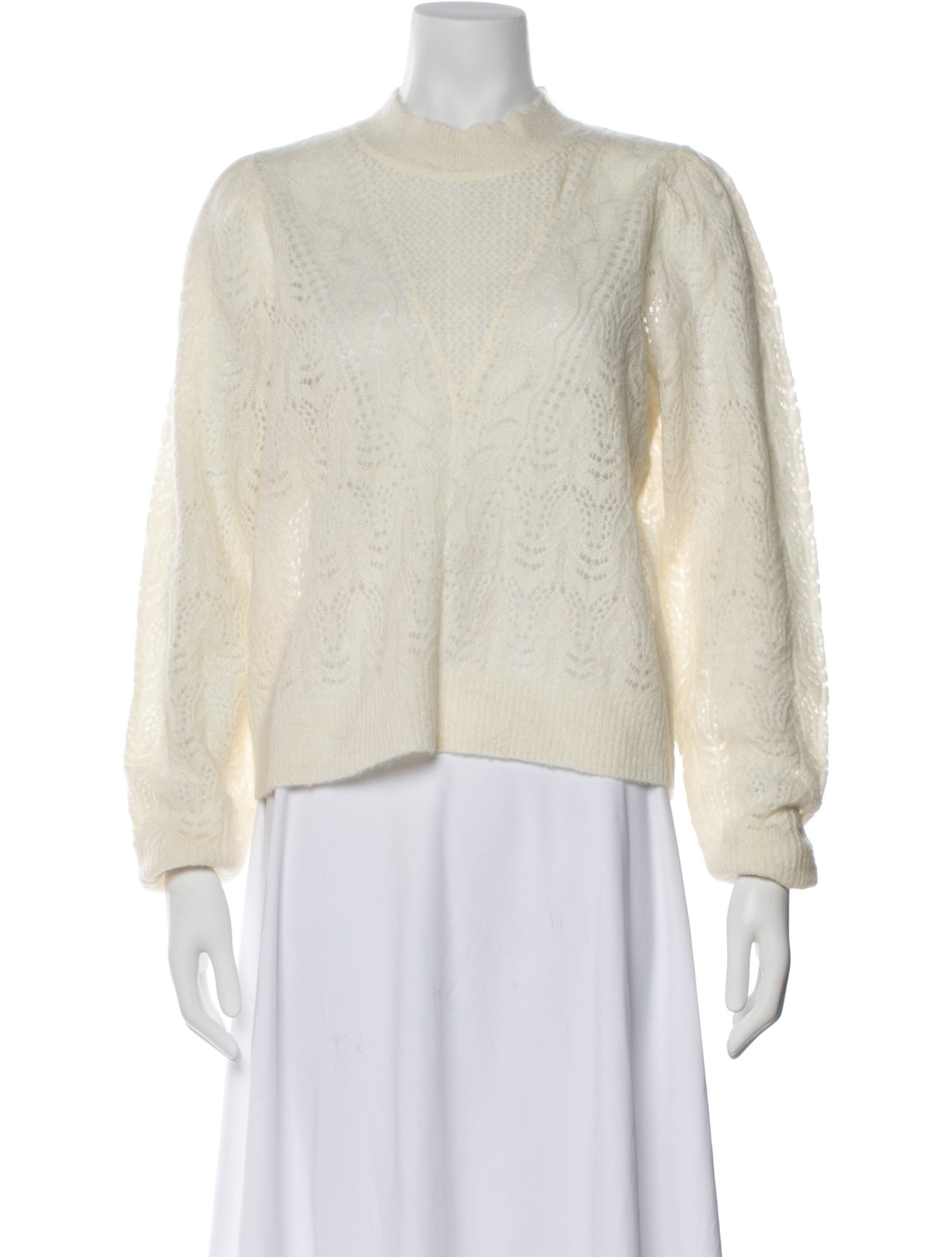 Veronica Beard Baby Alpaca Crew Neck Sweater w/ Tags