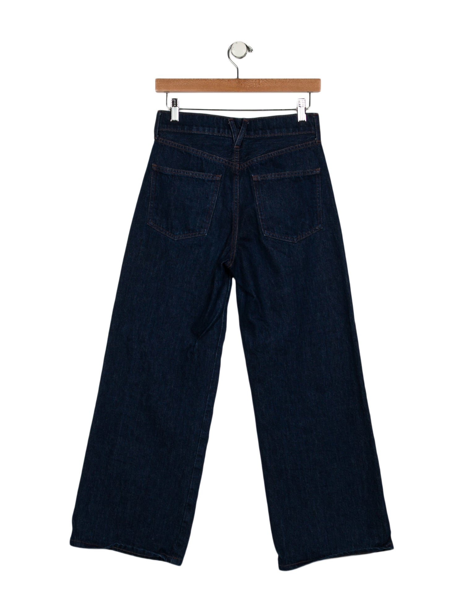 Veronica Beard High-Rise Wide Leg Jeans