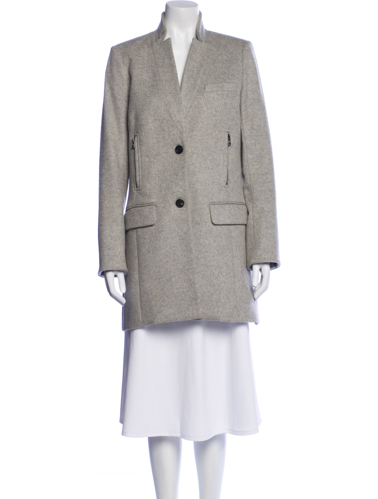 Veronica Beard Virgin Wool Coat