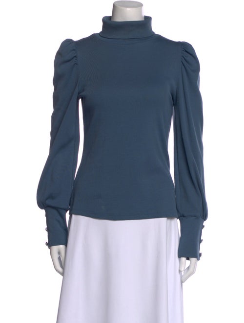 Veronica Beard Turtleneck Long Sleeve Sweatshirt