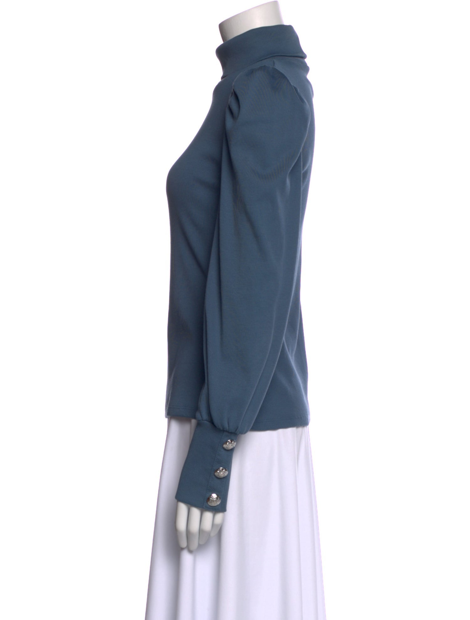 Veronica Beard Turtleneck Long Sleeve Sweatshirt